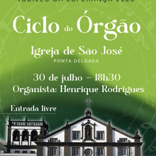 Ano Santo Jubilar na Diocese de Angra marcado pelo Ciclo do Órgão