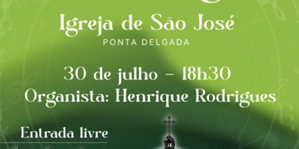 Ano Santo Jubilar na Diocese de Angra marcado pelo Ciclo do Órgão